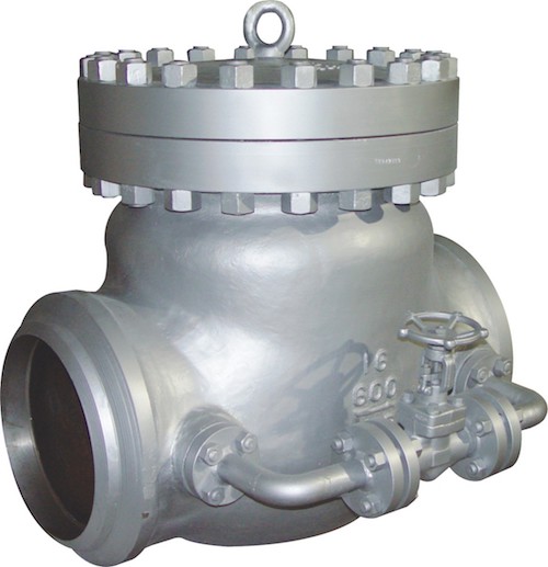 Swing Check Valve With Bypass Valve